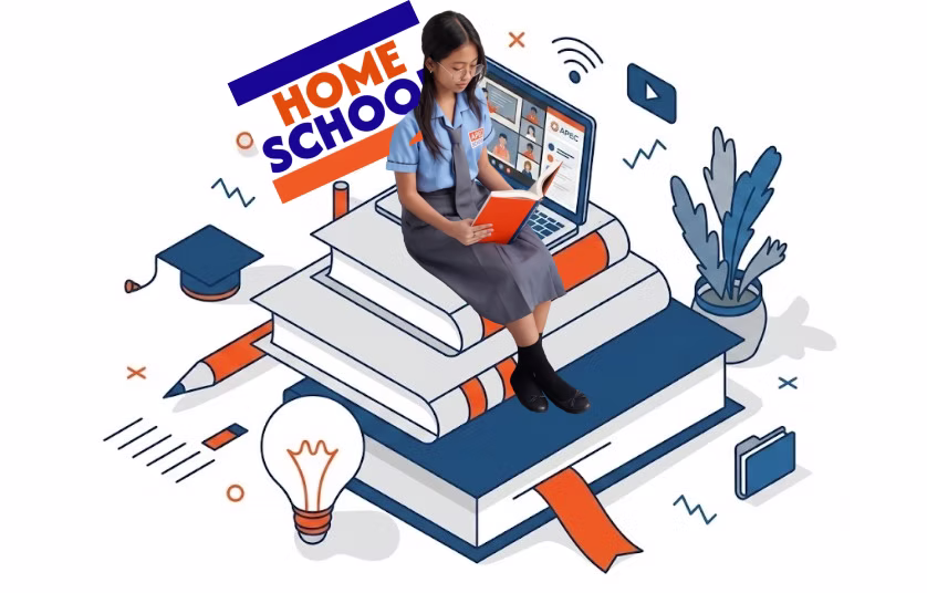 Learn anywhere with APEC Schools Homeschool
